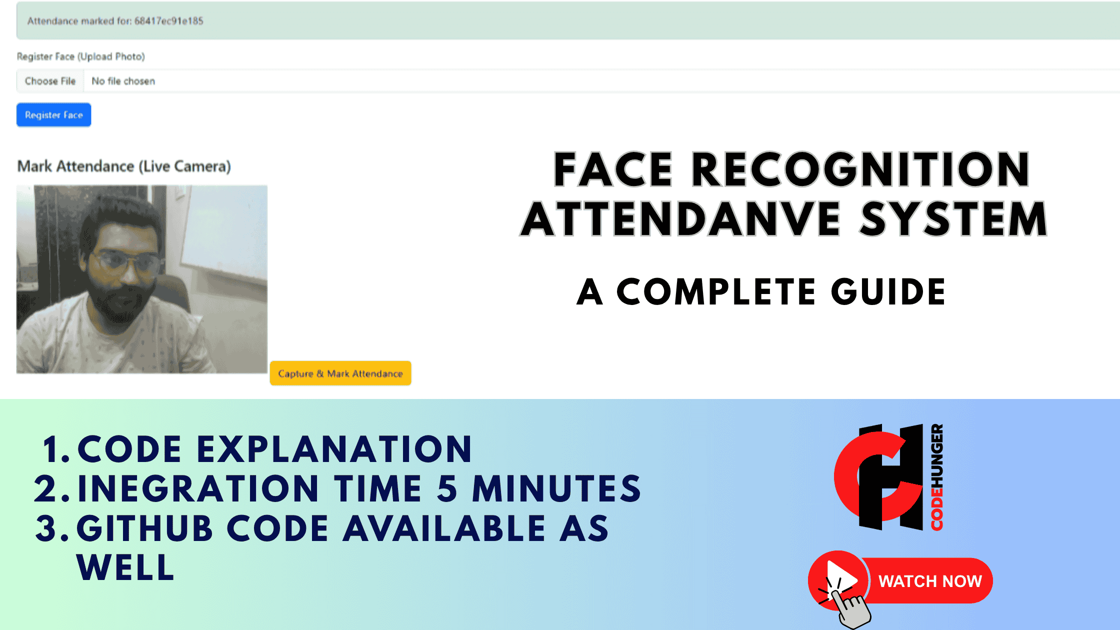 Build a Face Recognition Attendance System in Laravel Using AWS Rekognition (Free API)