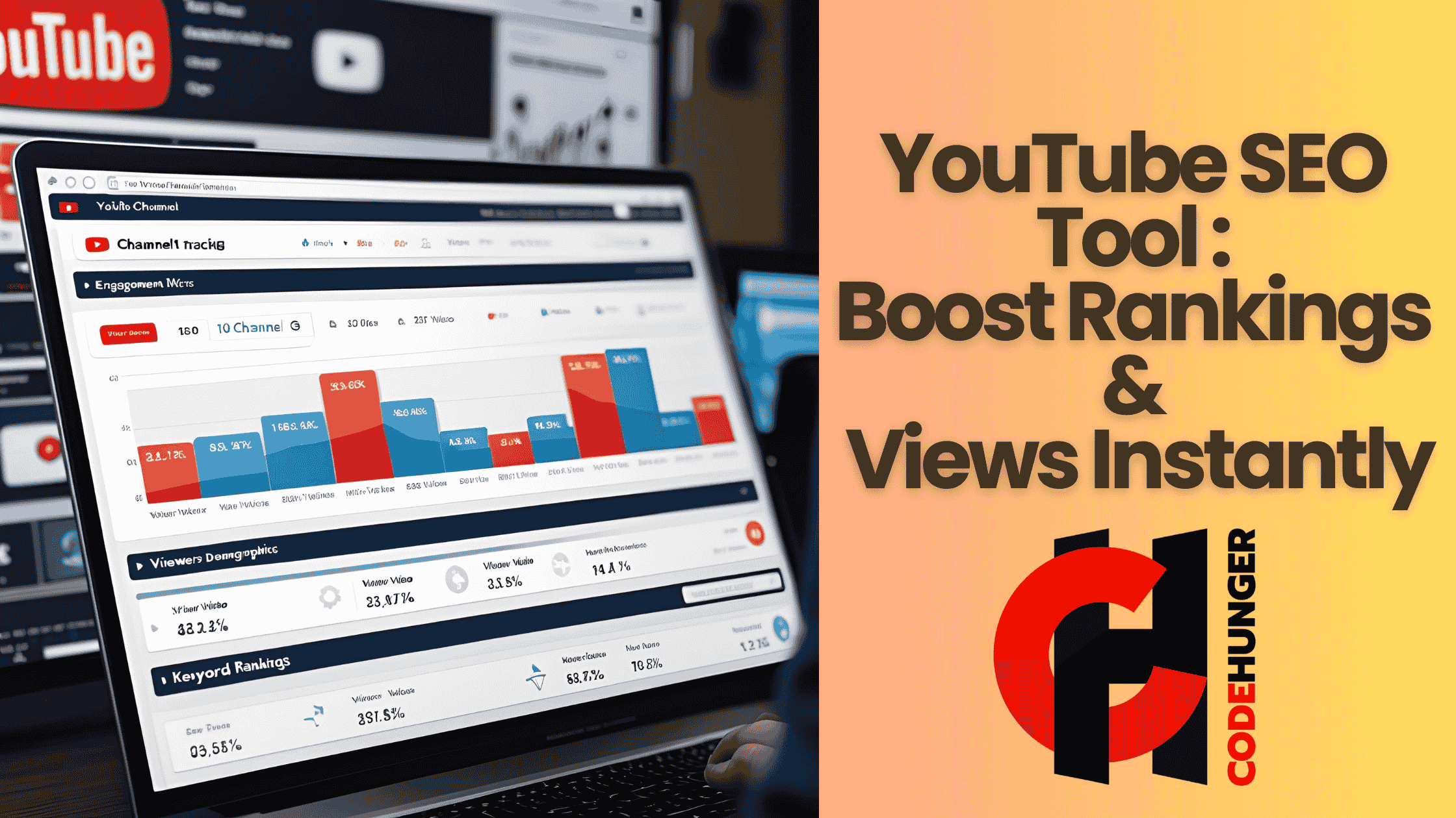 YouTube SEO Tool: Boost Rankings & Views Instantly | CodeHunger