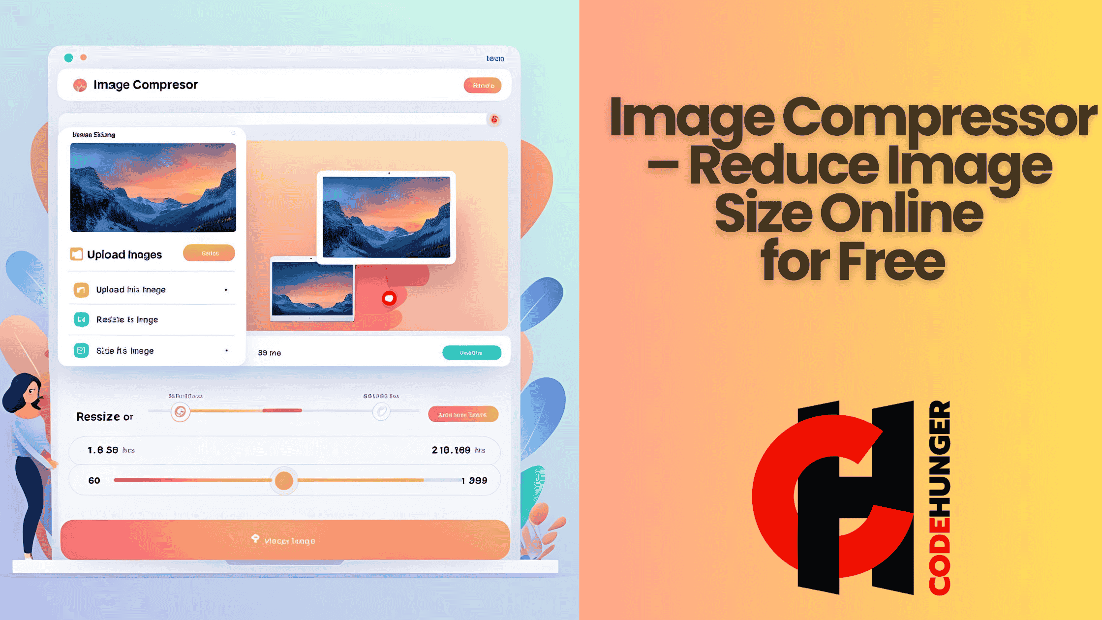 Image Compressor – Reduce Image Size Online for Free