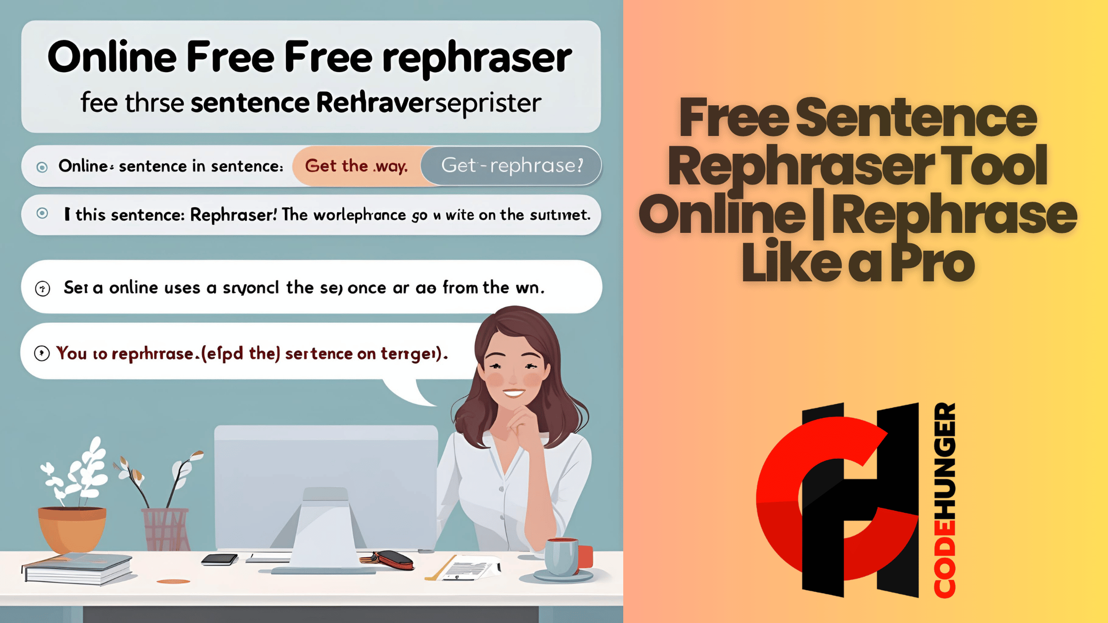 Free Sentence Rephraser Tool Online | Rephrase Like a Pro