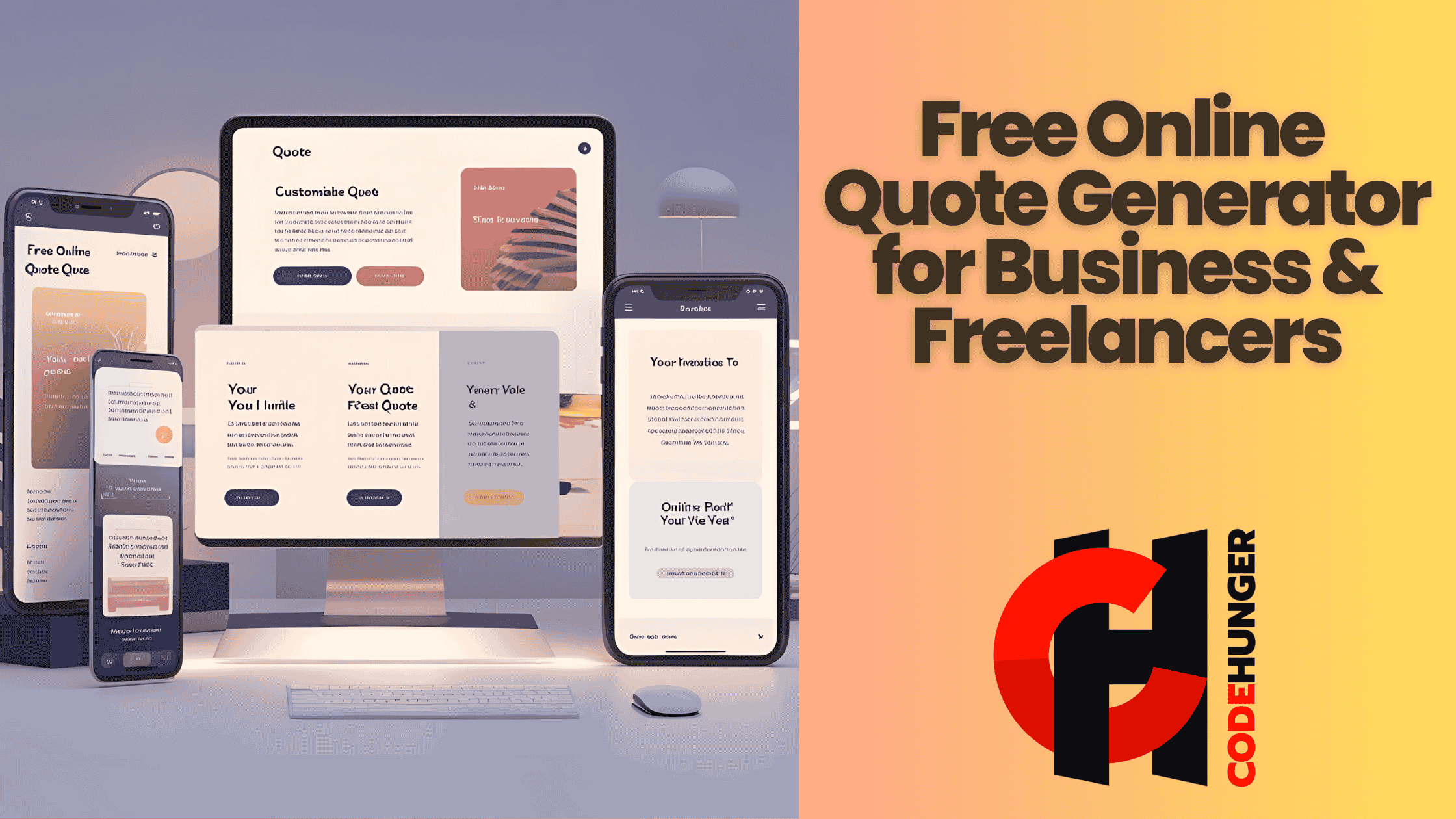 Free Online Quote Generator for Business & Freelancers